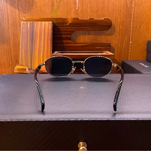 Prada 65ZS Gold/Oval Lense - Picture 9 of 12